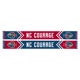 NC Courage Chevron Knit Scarf
