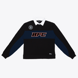 Unisex Bay FC Oversized Long Sleeve Rugby Sweater