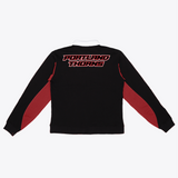 Unisex Portland Thorns FC Oversized Long Sleeve Rugby Sweater