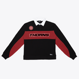 Unisex Portland Thorns FC Oversized Long Sleeve Rugby Sweater