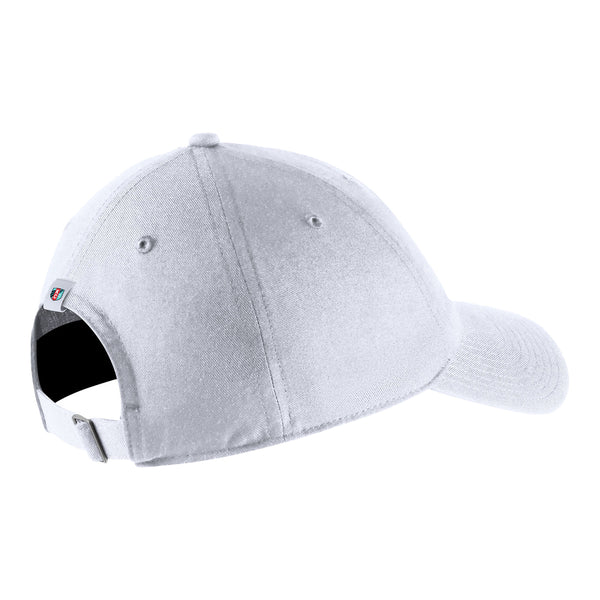 Adult Nike KC Current Campus White Hat - Back View