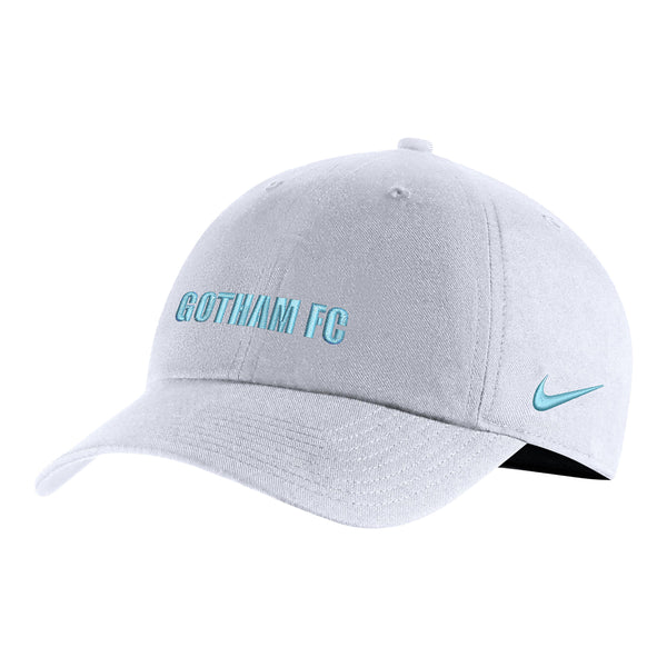 Adult Nike NJ/NY Gotham Campus White Hat - Front View