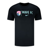 Unisex Nike San Diego Wave FC Combo Black Tee - Front View