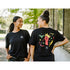 Unisex NWSL Juneteenth Black Tee - Front and Back Views, on Players