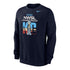 Unisex Nike 2024 NWSL Championship Navy Long Sleeve Tee