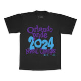 Unisex Orlando Pride Black 2024 NWSL Champions Tee