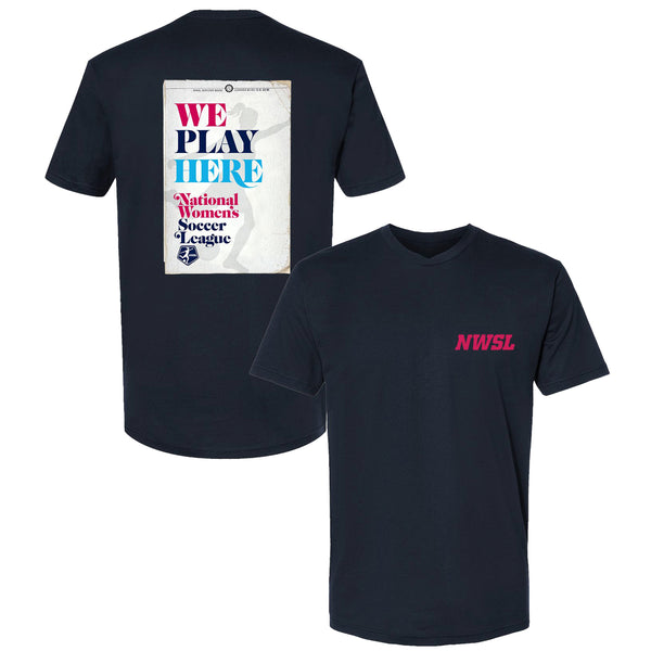 Unisex NWSL 2024 Kickoff Navy Tee