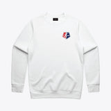 Unisex NWSL On Equal Footing White Vintage Crewneck
