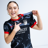 2025 Women's Chicago Stars NWSL Black Secondary Authentic Customizable Jersey