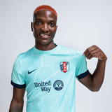 2025 Women's KC Current NWSL Teal Town Secondary Authentic Customizable Jersey