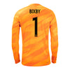 Unisex Nike 2024 Portland Thorns Bella Bixby Replica Orange Goalkeeper Jersey