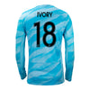 Unisex Nike 2024 Seattle Reign FC Laurel Ivory Replica Blue Goalkeeper Jersey