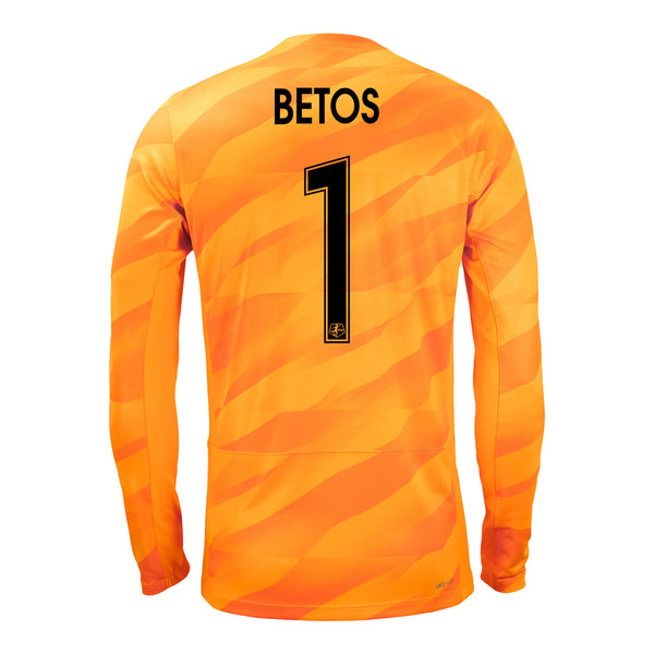 Unisex Nike 2024 NJ/NY Gotham FC Michelle Betos Replica Orange Goalkeeper Jersey