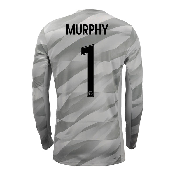 Unisex Nike 2024 North Carolina Courage Casey Murphy Replica Grey Goalkeeper Jersey