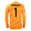 Unisex Nike 2024 San Diego Wave FC Kailen Sheridan Replica Orange Goalkeeper Jersey