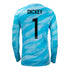 Unisex Nike 2024 Seattle Reign FC Claudia Dickey Replica Blue Goalkeeper Jersey