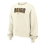 Women's Seattle Reign FC Nike Off-White Status Crewneck