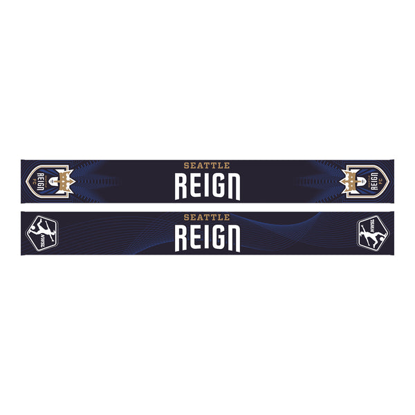 NWSL 2024 Draft Seattle Reign Navy Scarf - Front View