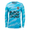 Unisex Nike 2024 Seattle Reign FC Replica Blue Goalkeeper Jersey