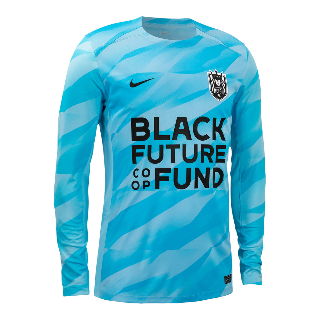 Unisex Nike 2024 Seattle Reign FC Replica Blue Goalkeeper Jersey | NWSL ...