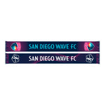 NWSL 2024 Draft San Diego Wave Navy Scarf - Front View