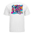 Unisex San Diego Wave Mosaic Motion White Tee