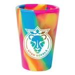 WinCraft Utah Royals Hippie Silicone Shot Glass - Front View