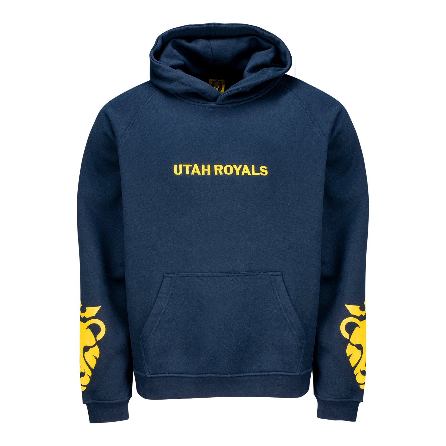 Unisex Utah Royals Oversized Navy Hoodie - Front View