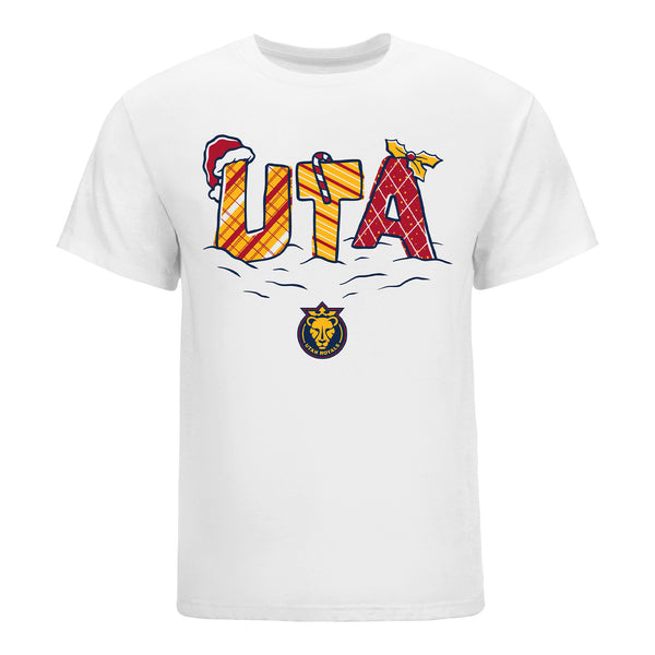 Unisex Utah Royals Holiday White Tee