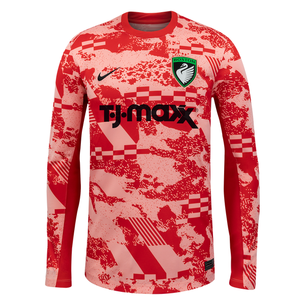 入手困難NIKEバレンシアFCサッカーシャツユニフォームゴールキーパーフットサル 2026 Unisex Boston Legacy FC Nike Replica Goalkeeper Customizable