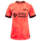 2026 Women's Bay FC Third Poppy Replica Customizable Jersey