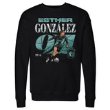 Unisex NJ/NY Gotham FC Esther Gonzalez Cracked Number Crewneck