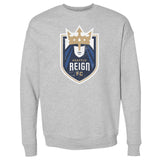 Unisex Seattle Reign FC Gray Vintage Primary Logo Sweatshirt