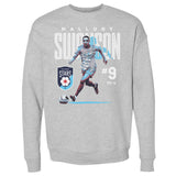 Unisex Chicago Stars Mallory Swanson Bitmap Crewneck Sweatshirt