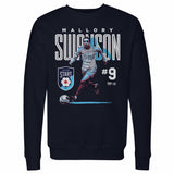 Unisex Chicago Stars Mallory Swanson Bitmap Crewneck Sweatshirt