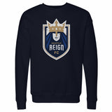 Unisex Seattle Reign FC Gray Vintage Primary Logo Sweatshirt