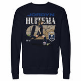 Unisex Seattle Reign FC Jordyn Huitema Cracked Number Long Sleeve Tee