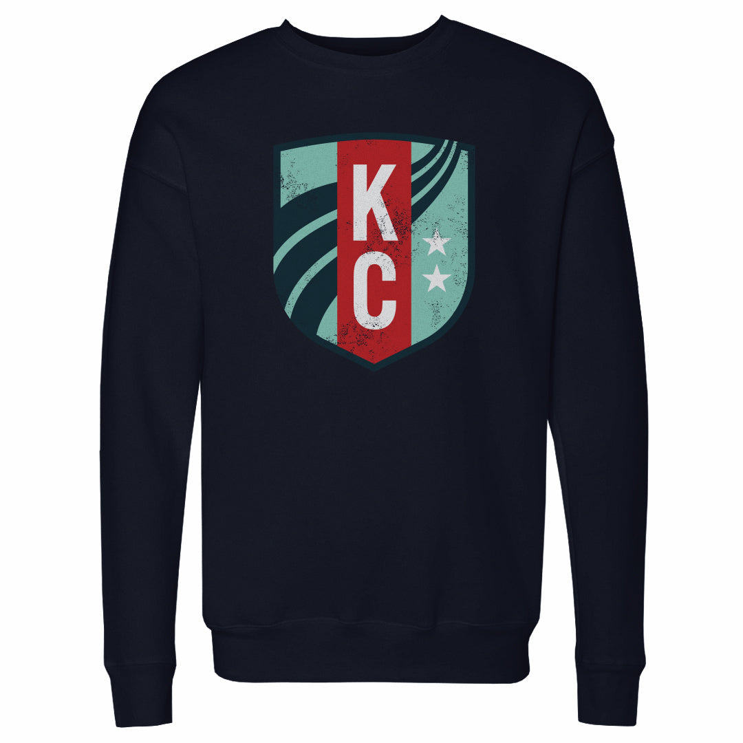 Unisex KC Current Gray Vintage Primary Logo Sweatshirt
