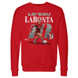 Unisex KC Current Lo'eau LaBonta Cracked Number Crewneck Sweatshirt