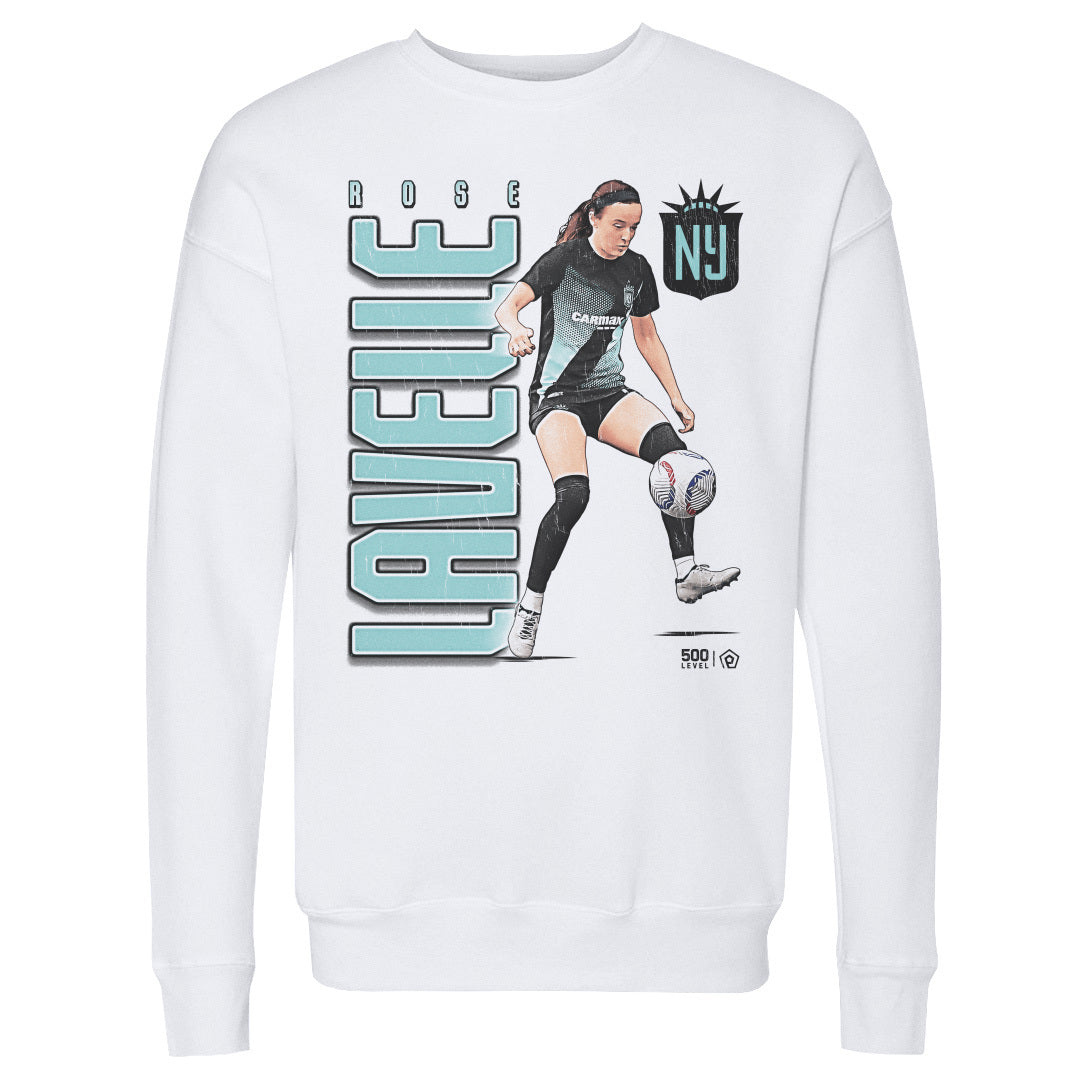 Unisex NJ/NY Gotham FC Rose Lavelle Retro Crewneck Sweatshirt