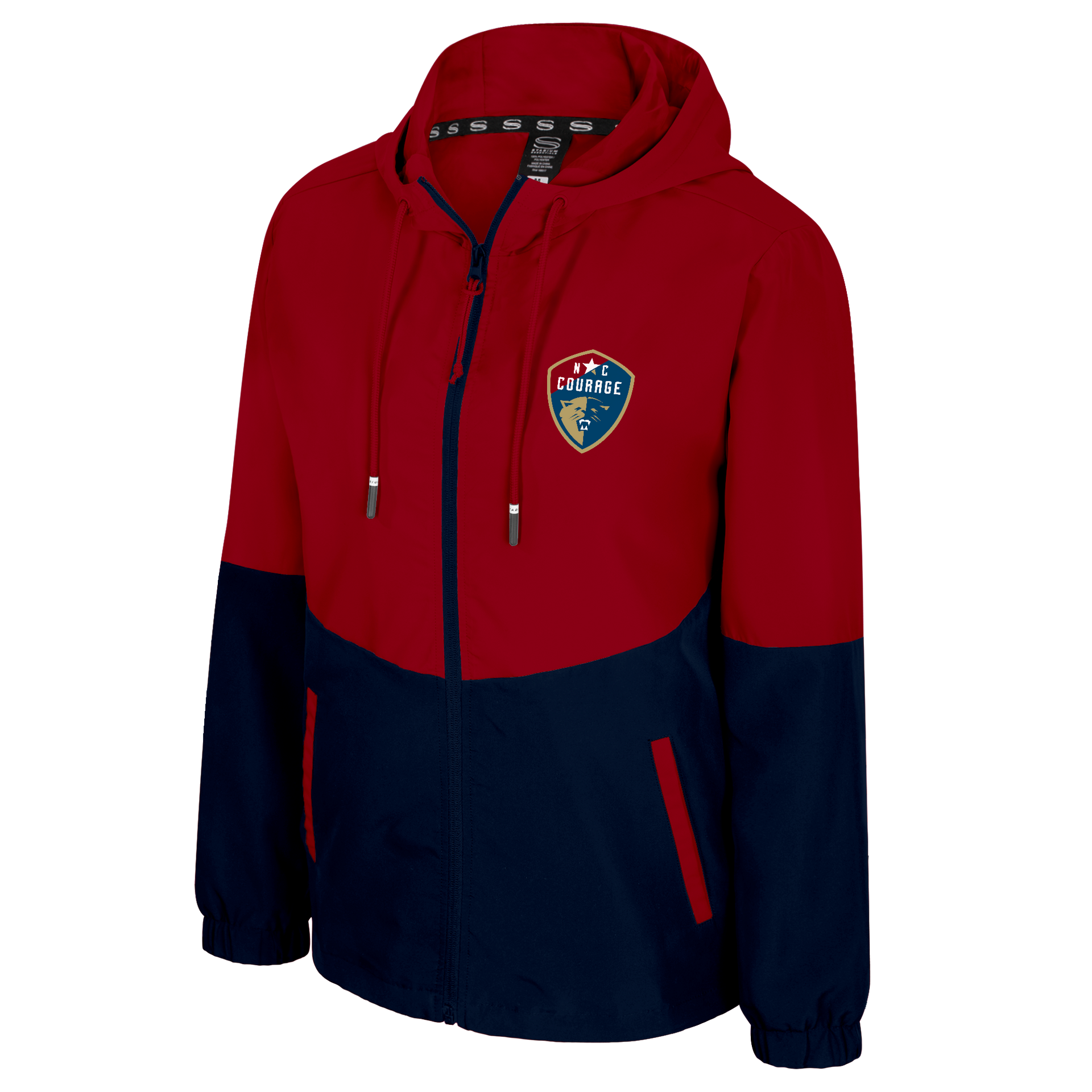 Women's NC Courage Legends Effort Full-Zip Woven Jacket – NWSL SHOP