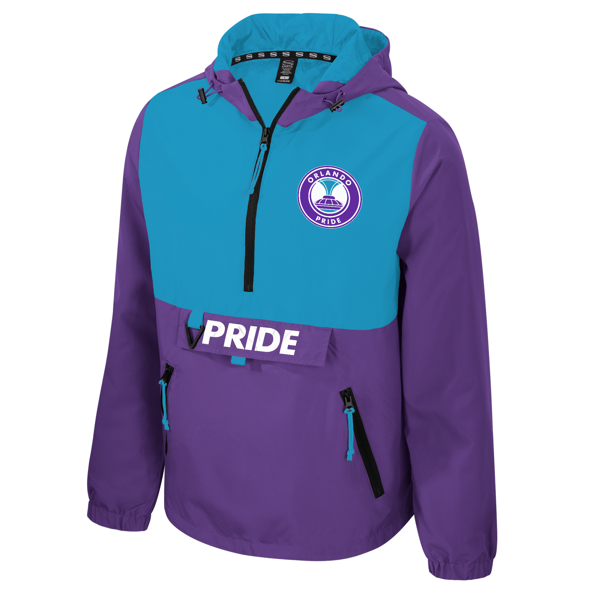 Unisex Orlando Pride Legends Quarter-Zip Woven Jacket – NWSL SHOP