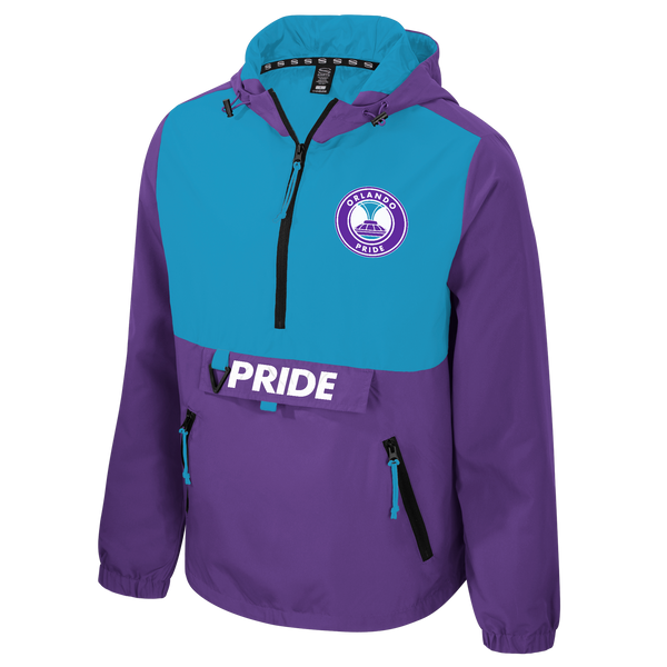 Unisex Orlando Pride Legends Quarter-Zip Woven Jacket – NWSL SHOP