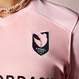 Women's Nike 2024 Angel City FC Secondary Sol Replica Jersey - Angel City Logo Close-up