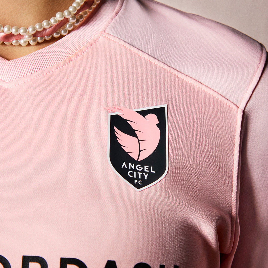 Unisex Nike 2024 Angel City FC Secondary Sol Replica Jersey - Angel City FC Logo Close-up