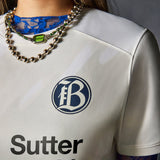 Women's Nike 2024 Bay FC Primary Replica Jersey - Bay FC Logo Close-up