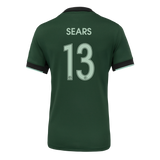 Women's Racing Louisville Nike Green Roots Emma Sears Secondary Replica Jersey