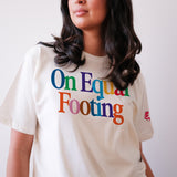 Unisex NWSL On Equal Footing Ivory Tee