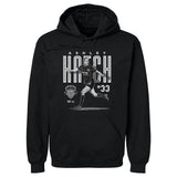 Unisex Washington Spirit Black Ashley Hatch Bitmap Hoodie