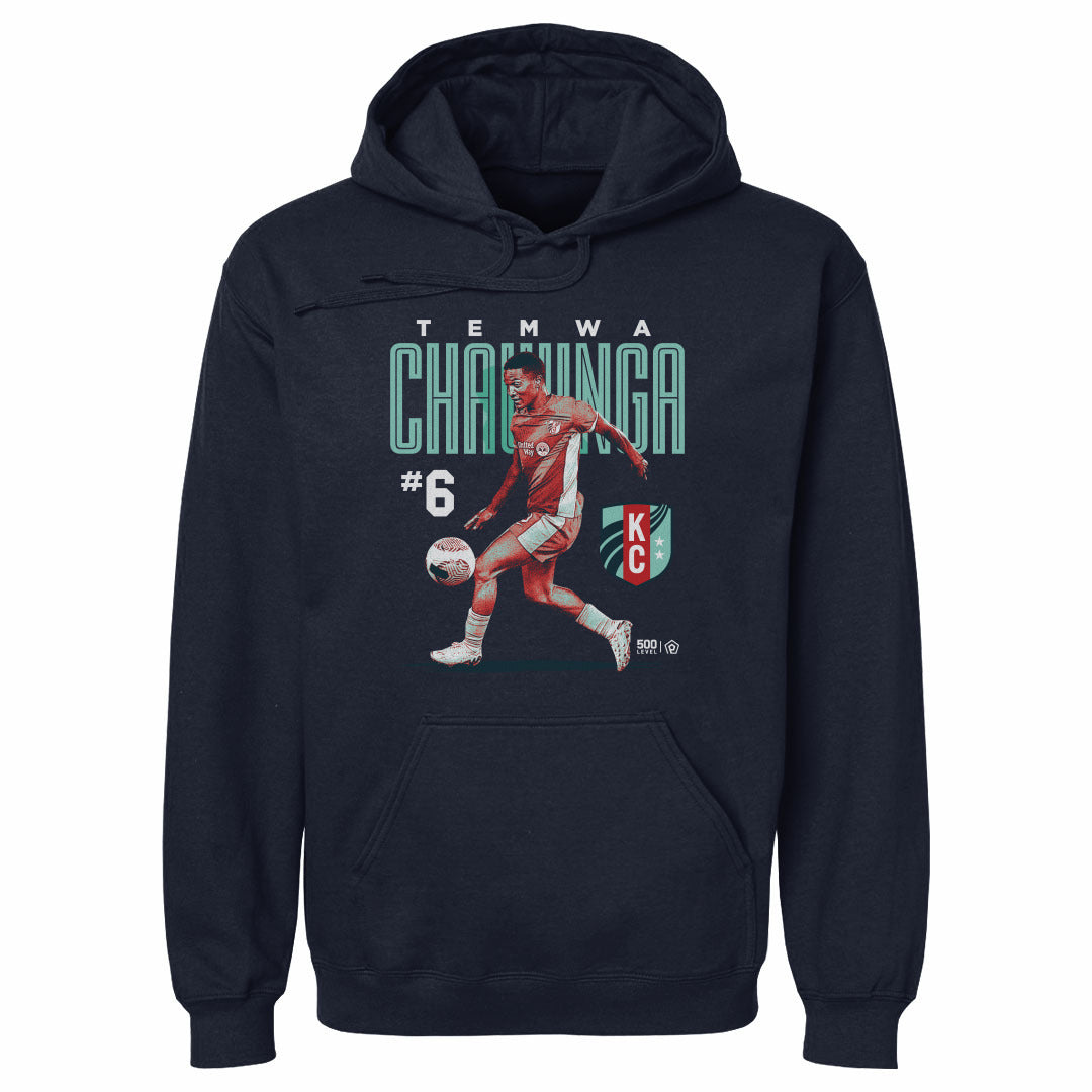 Unisex KC Current Temwa Chawinga Bitmap Hoodie